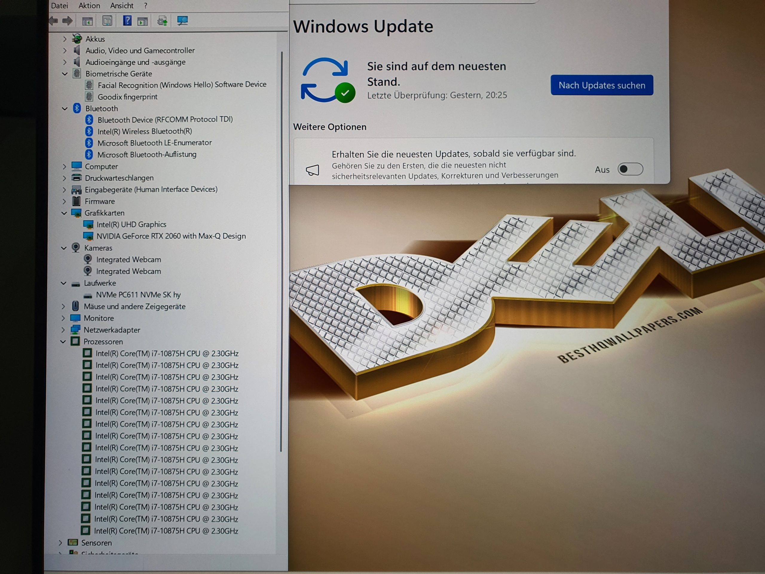 Dell XPS 17 9700 17" 4K Touchscreen 32GB RAM 1TB SSD RTX 2060 Win 11 – Bild 11