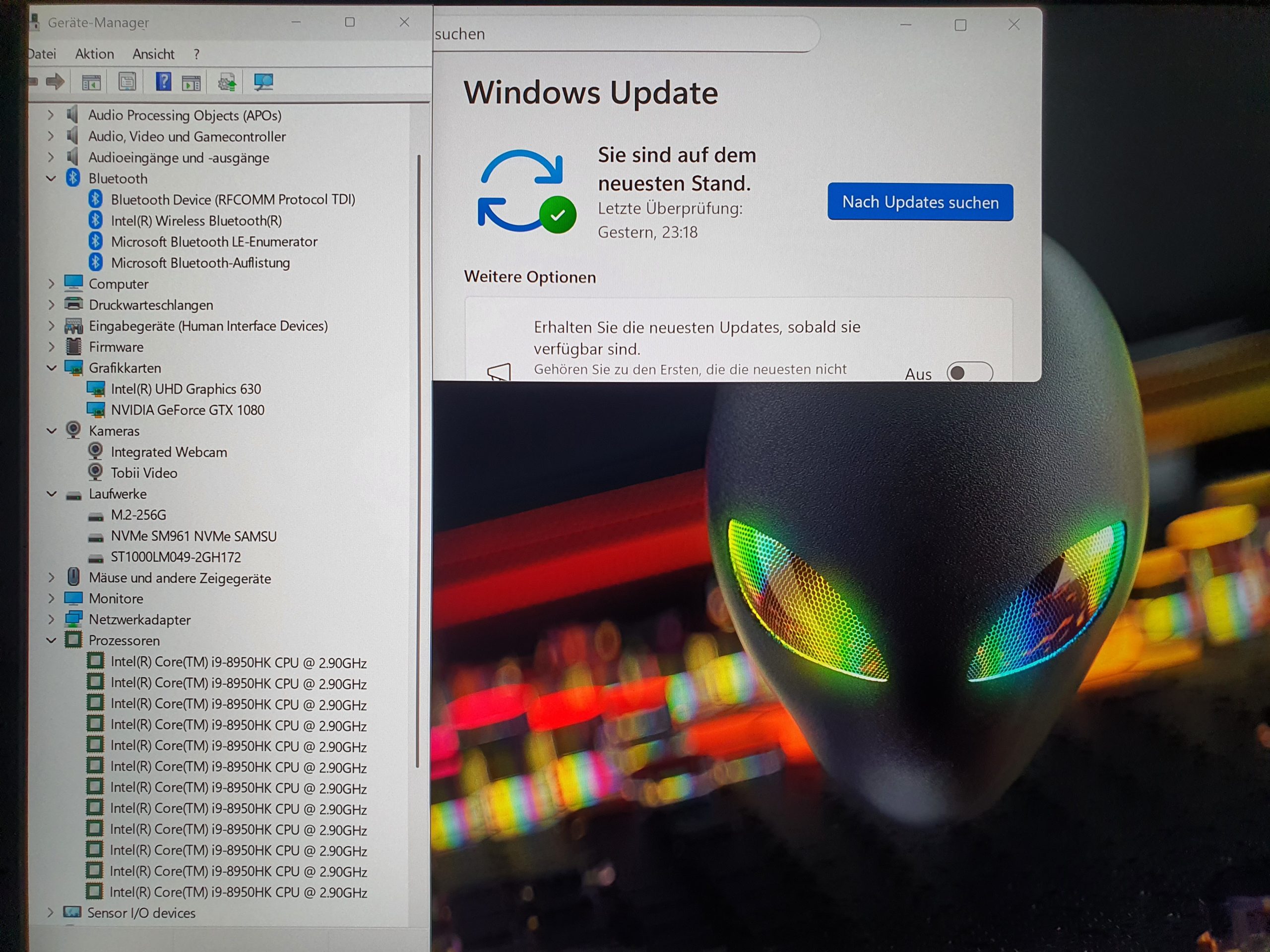 Alienware 17 R5 HIGH END Gaming i9 17 Zoll 4K Display 3Festplatten 32GB RAM – Bild 12