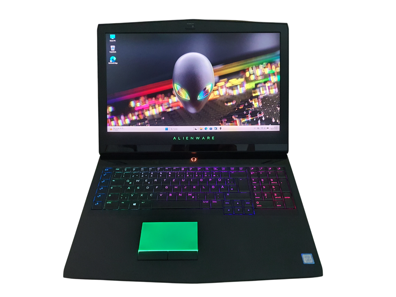 Alienware 17 R5 HIGH END Gaming i9 17 Zoll 4K Display 3Festplatten 32GB RAM – Bild 2