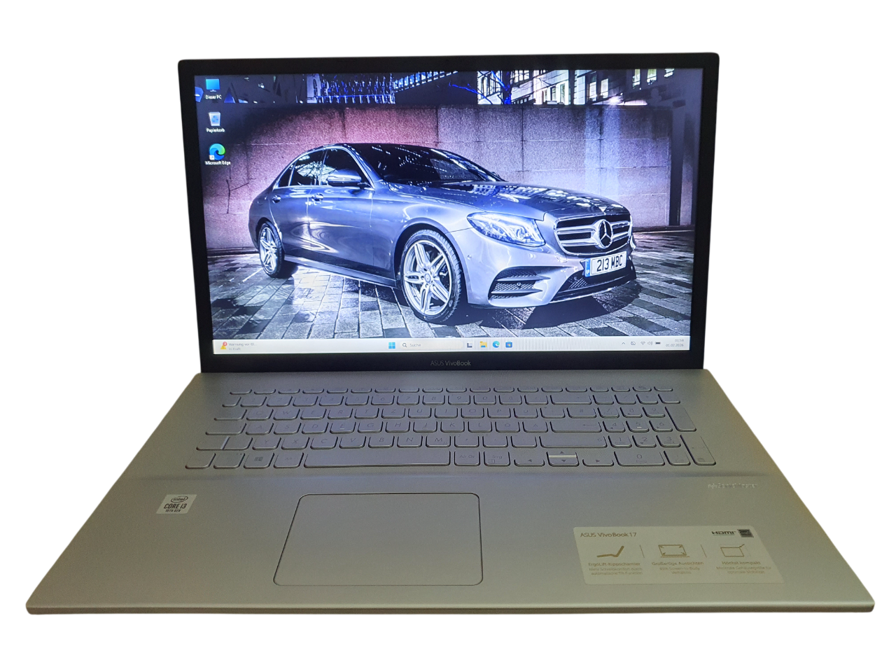 Asus VivoBook S17 i3-1005G1 17,3 Zoll 512GB SSD 8GB RAM Win 11 wie NEU – Bild 5