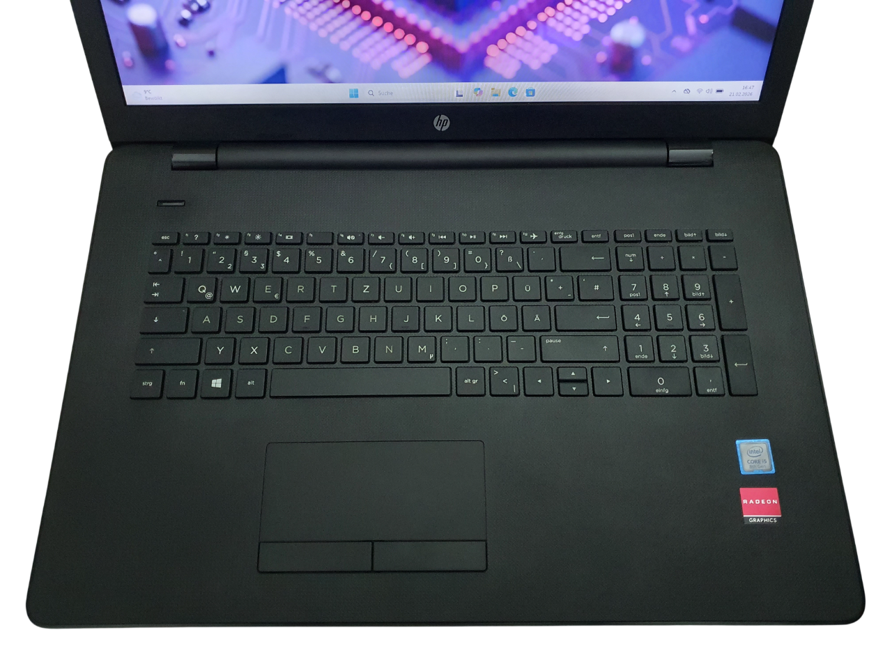 HP Laptop 17-bs109ng i5-8250U 8GB RAM 17,3 Zoll 256GB SSD Win 11 – Bild 4