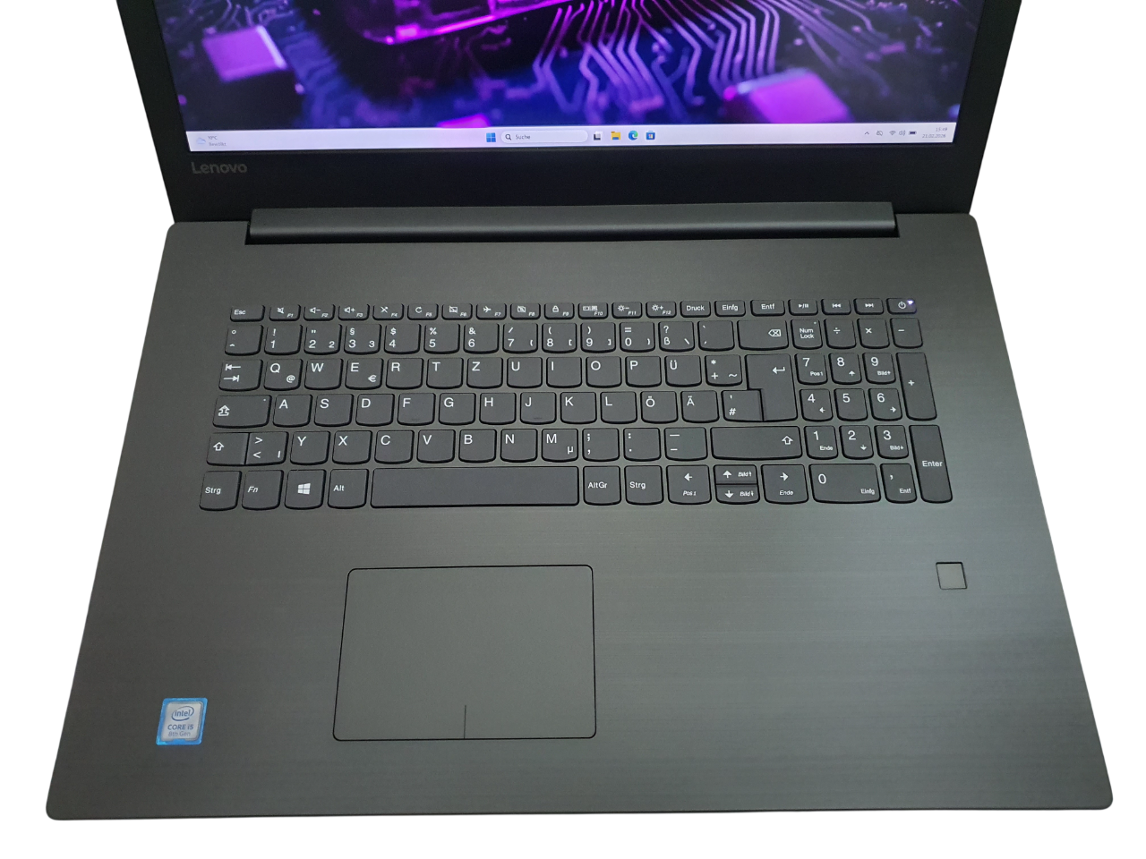 wie NEU Lenovo V320 17,3 Zoll Laptop i5-8250U 8GB RAM NEUE 256GB SSD Win 11 – Bild 3