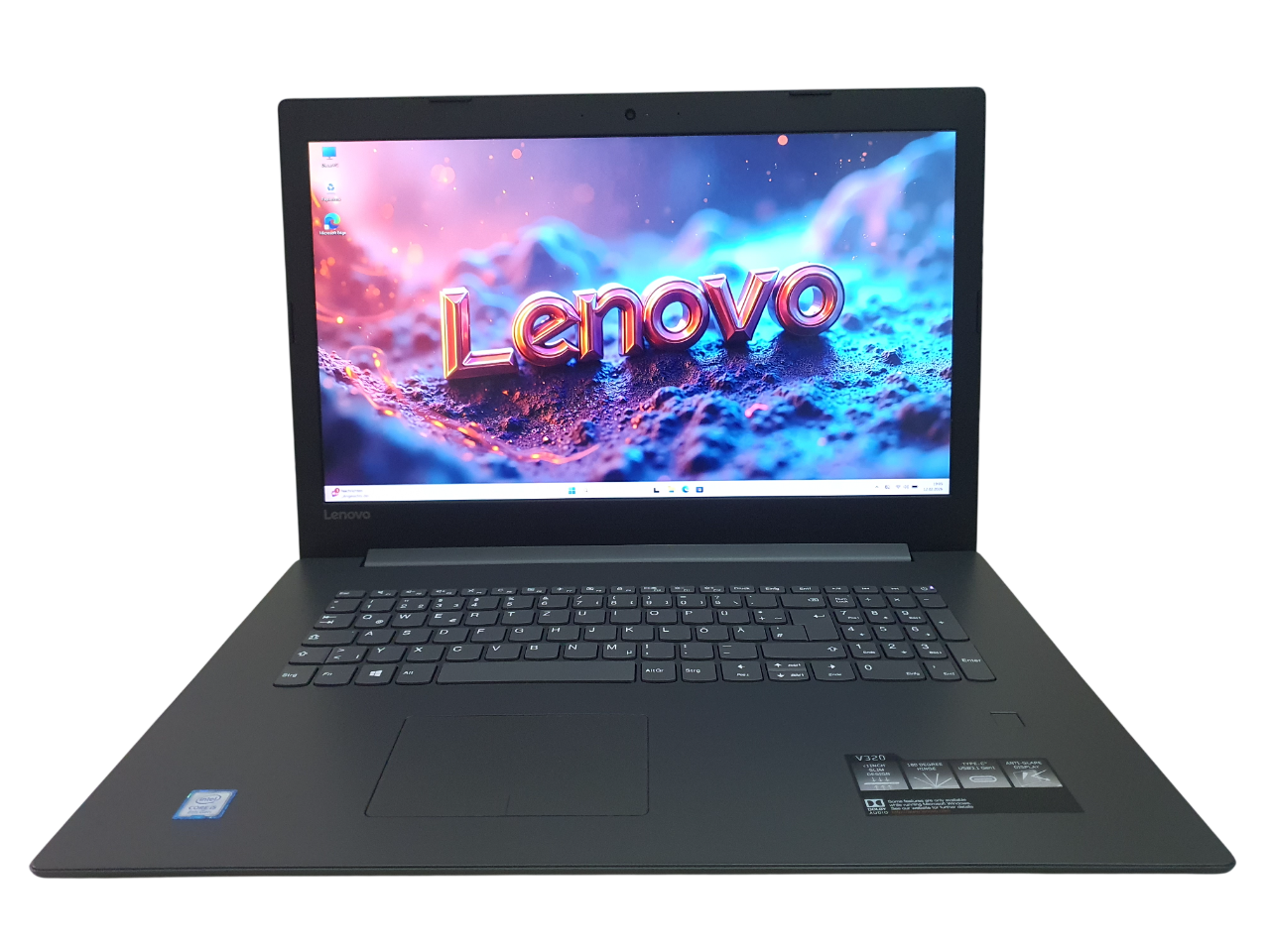 Lenovo V320 17,3 Zoll Full HD Laptop i5-8250U 8GB RAM 256GB SSD Win 11 wie NEU – Bild 4
