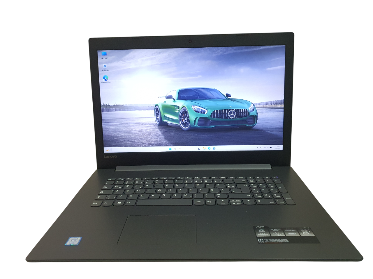 Lenovo V320 17,3 Zoll Laptop i5-8250U 8GB RAM 256GB SSD Win 11 fast wie NEU – Bild 4