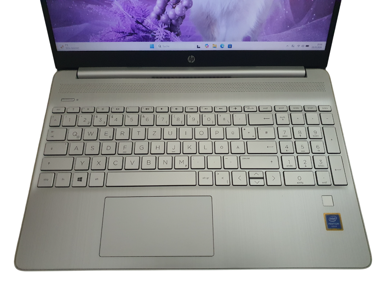 HP 15s-fq0210ng 15,6 Zoll Full HD Laptop Gold 5405U 8GB RAM 256GB SSD Win 11 – Bild 3