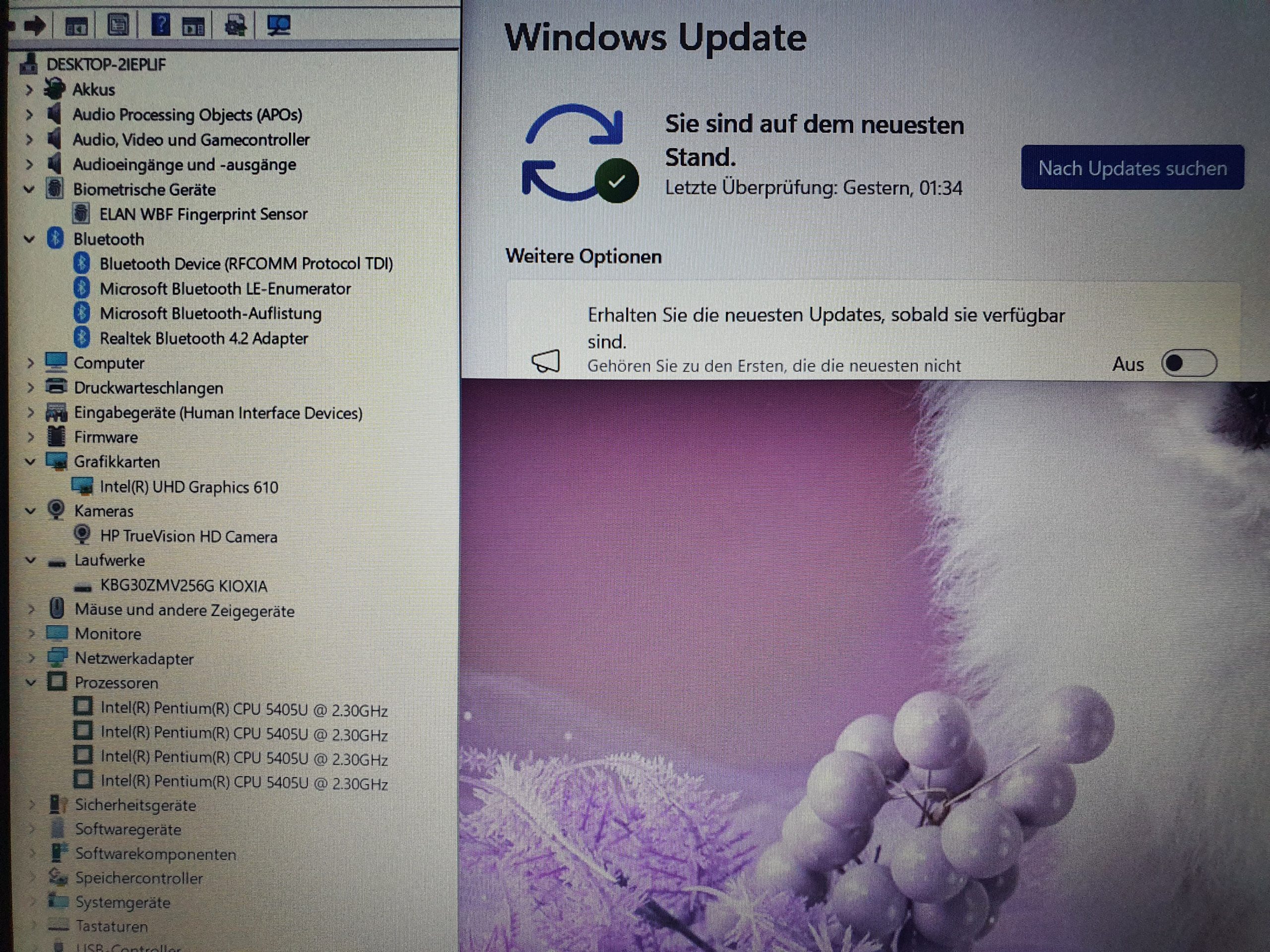 HP 15s-fq0210ng 15,6 Zoll Full HD Laptop Gold 5405U 8GB RAM 256GB SSD Win 11 – Bild 9