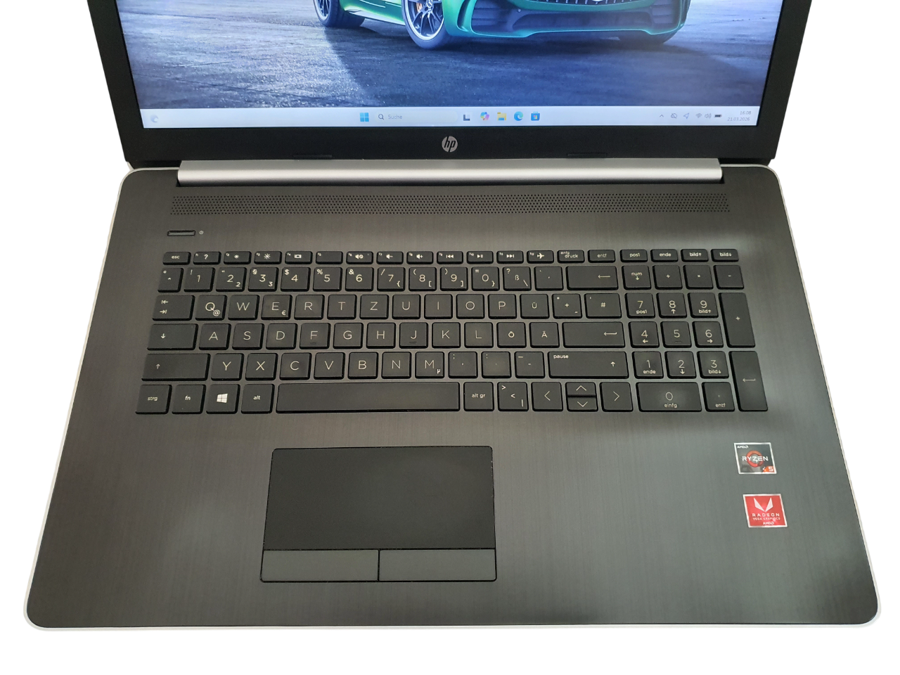 HP 17-ca1451ng AMD Ryzen 5 17,3 Zoll Laptop 16GB RAM mit NEUEM Akku Win 11 – Bild 3