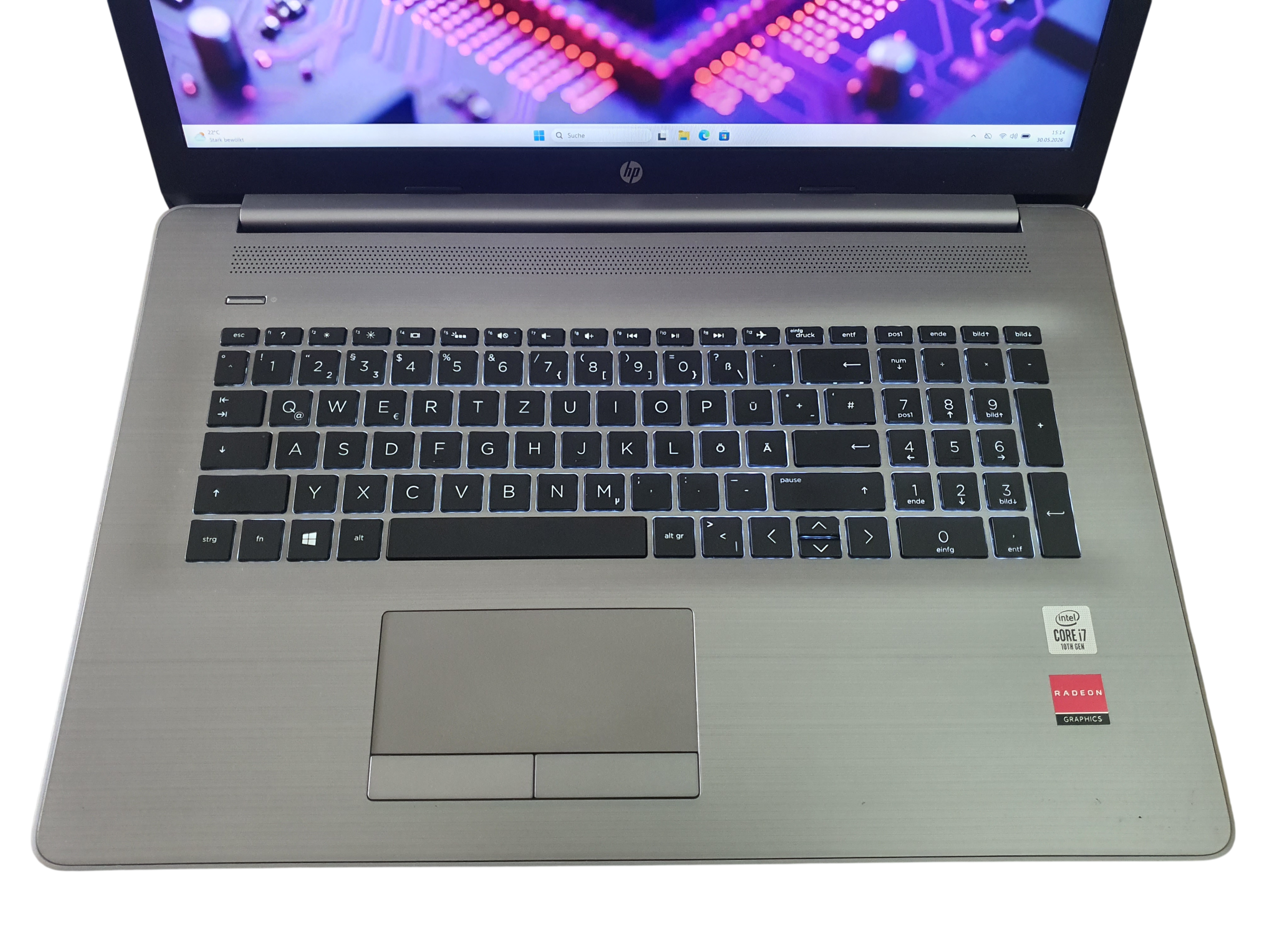 HP ProBook 470 G7 i7-10510U 17,3 Zoll Full HD 16GB RAM Tastaturbeleuchtung Win 11 – Bild 3