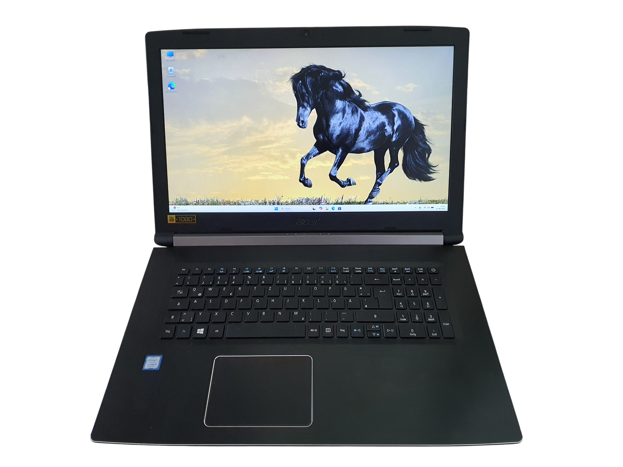 Acer Aspire 5 A517 i5-8250U 17,3 Zoll Full HD 8GB RAM 2 Festplatten Win 11