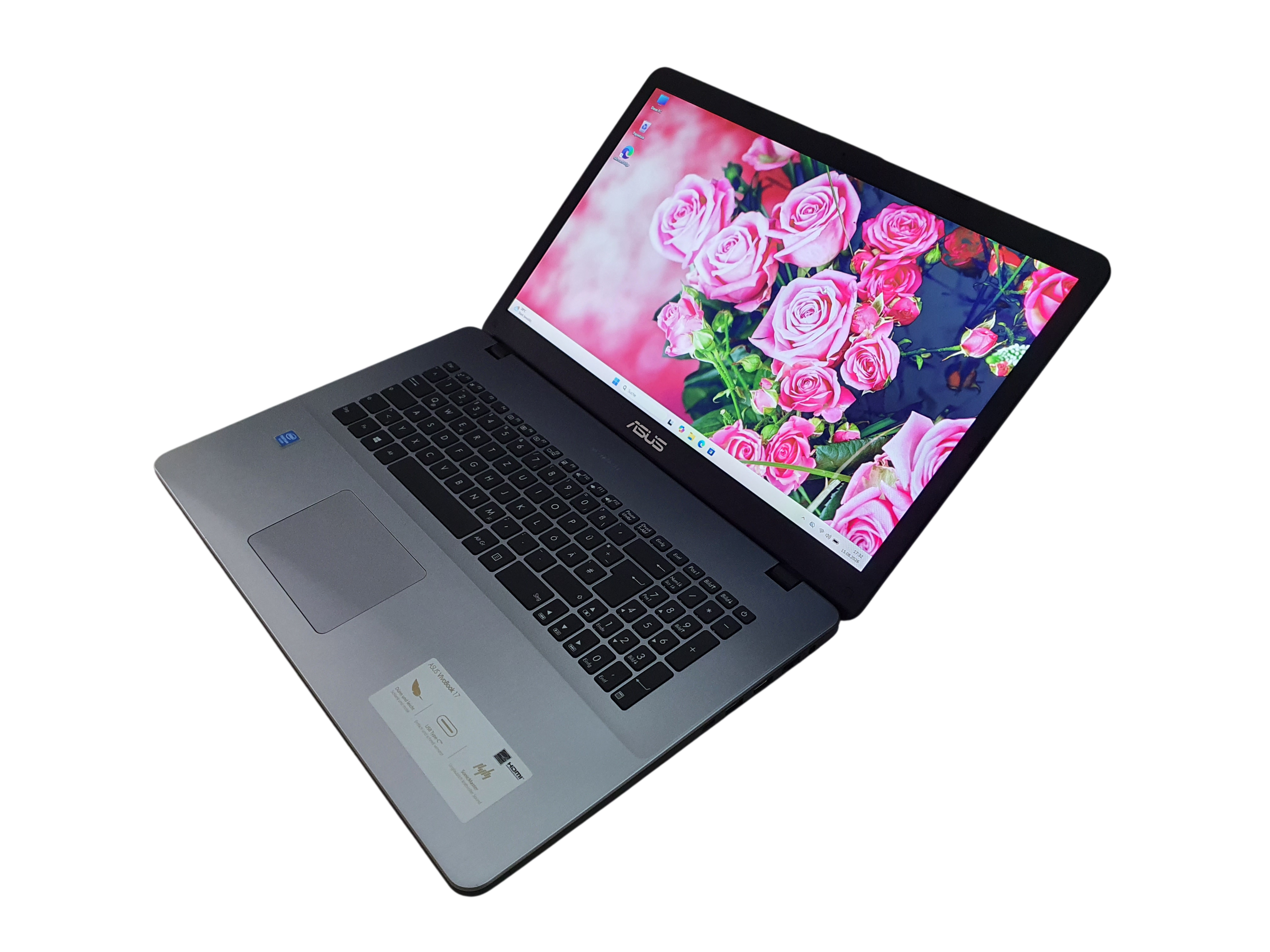 Asus VivoBook 17 F705M Intel Silver 17,3 Zoll 8GB RAM 120GB SSD Win 11 – Bild 5